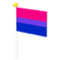 Bi Flag - Uncommon from Pride Event 2022